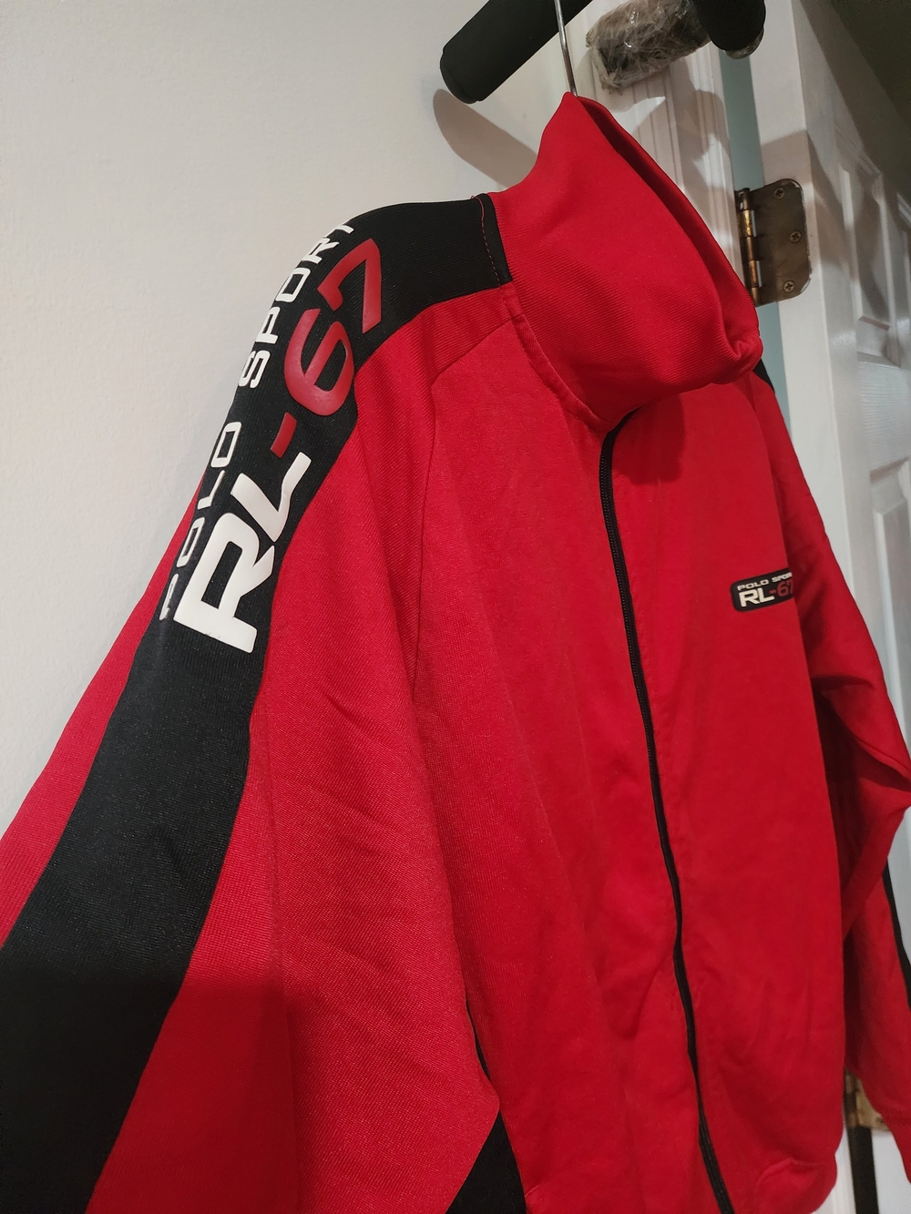 Polo by Ralph Lauren Red & Black RL-67 Sport Jacket